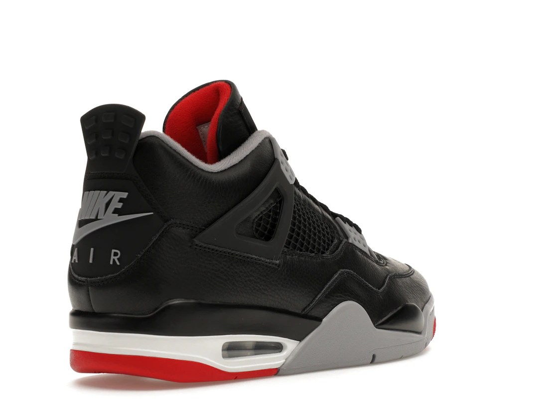 Vue 32 de Jordan 4 Retro Bred Reimagined