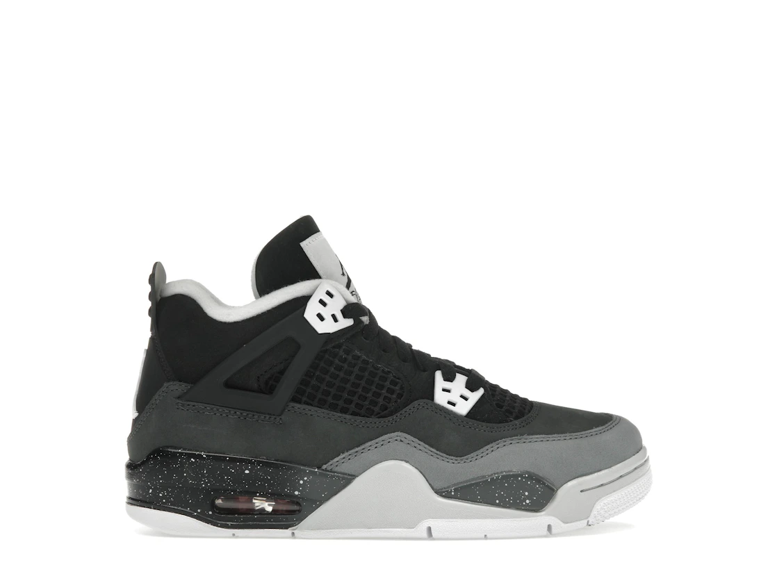 Vue 1 de Jordan 4 Retro Fear (2024) (GS)