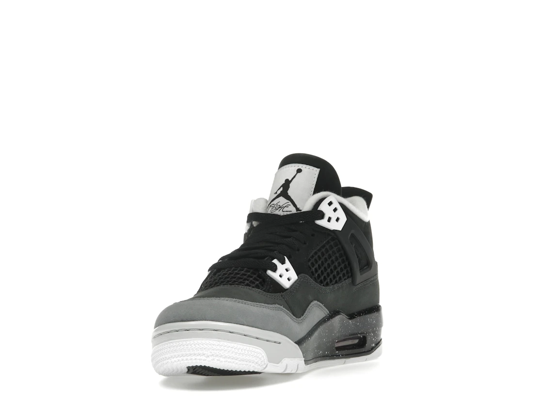 Vue 13 de Jordan 4 Retro Fear (2024) (GS)