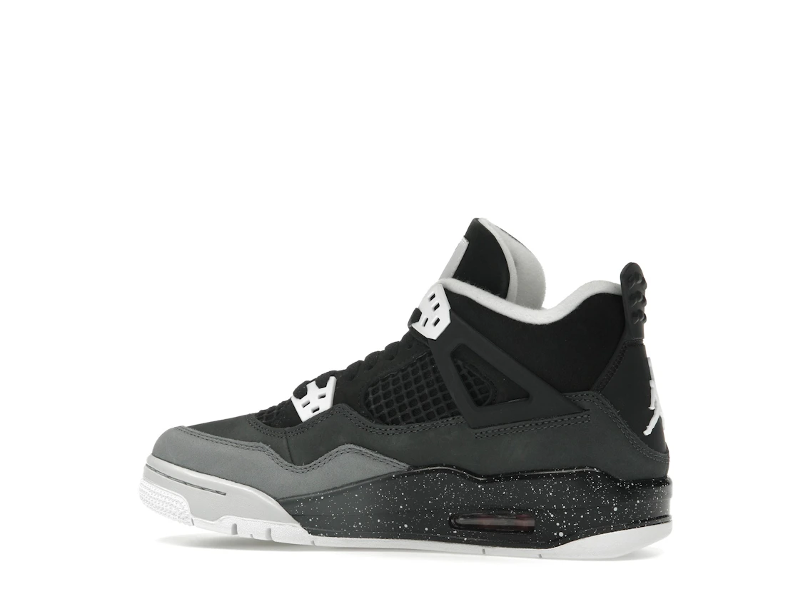 Vue 21 de Jordan 4 Retro Fear (2024) (GS)