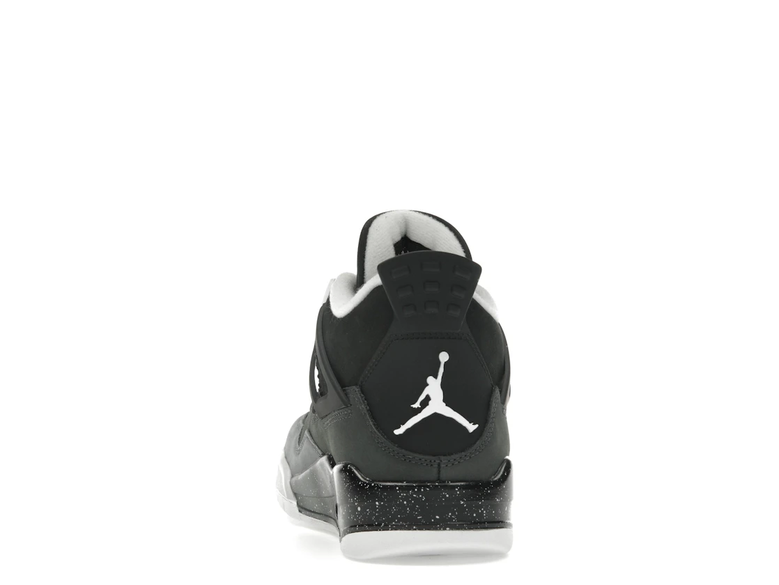 Vue 27 de Jordan 4 Retro Fear (2024) (GS)