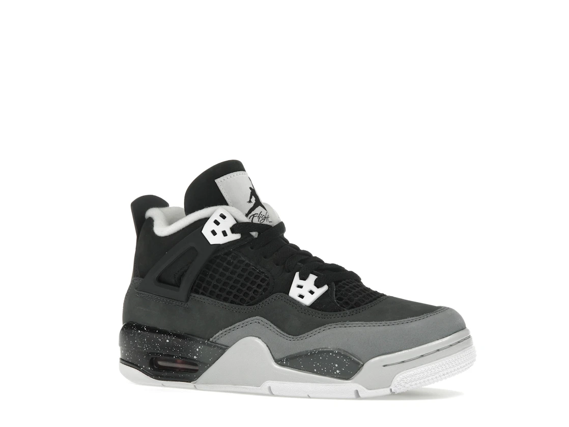 Vue 4 de Jordan 4 Retro Fear (2024) (GS)
