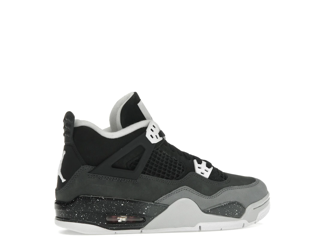 Vue 35 de Jordan 4 Retro Fear (2024) (GS)
