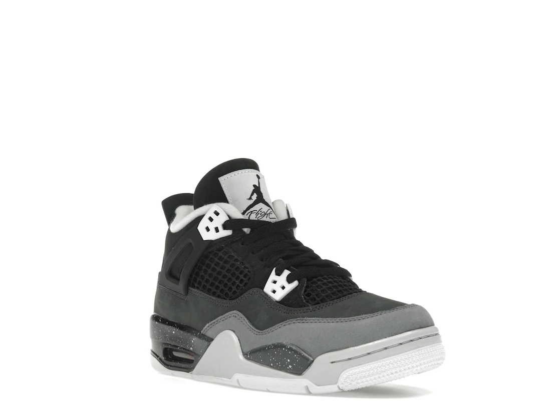 Vue 6 de Jordan 4 Retro Fear (2024) (GS)