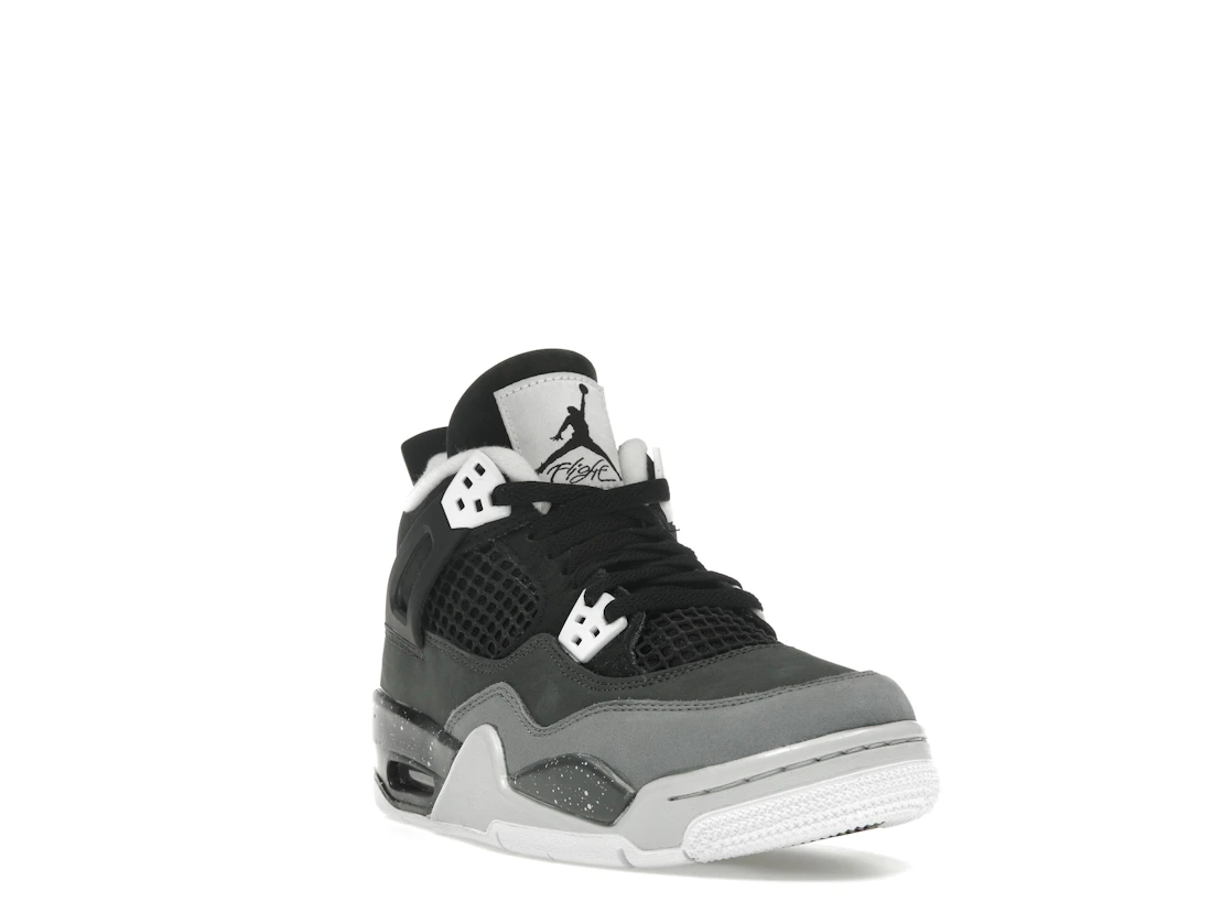 Vue 7 de Jordan 4 Retro Fear (2024) (GS)