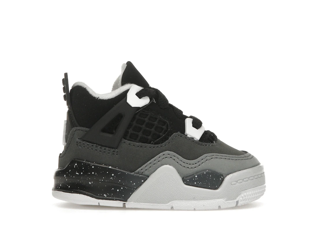 Vue 1 de Jordan 4 Retro Fear (2024) (TD)