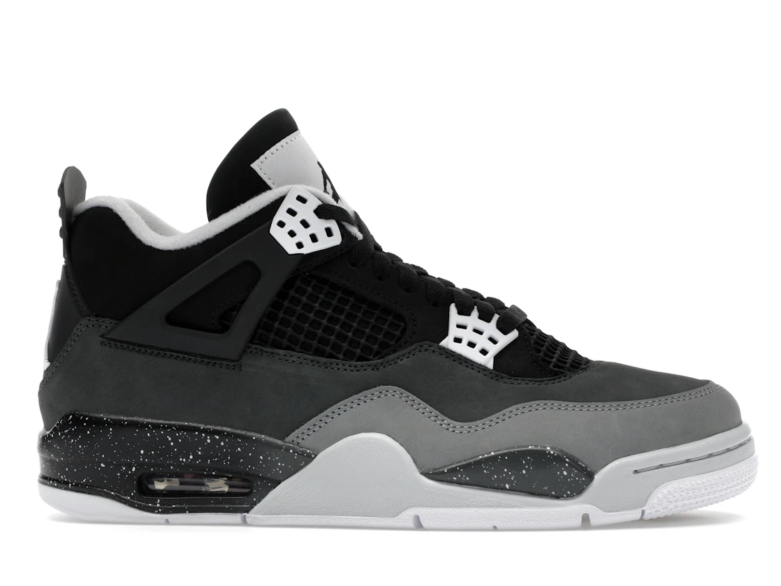Vue 2 de Jordan 4 Retro Fear (2024)