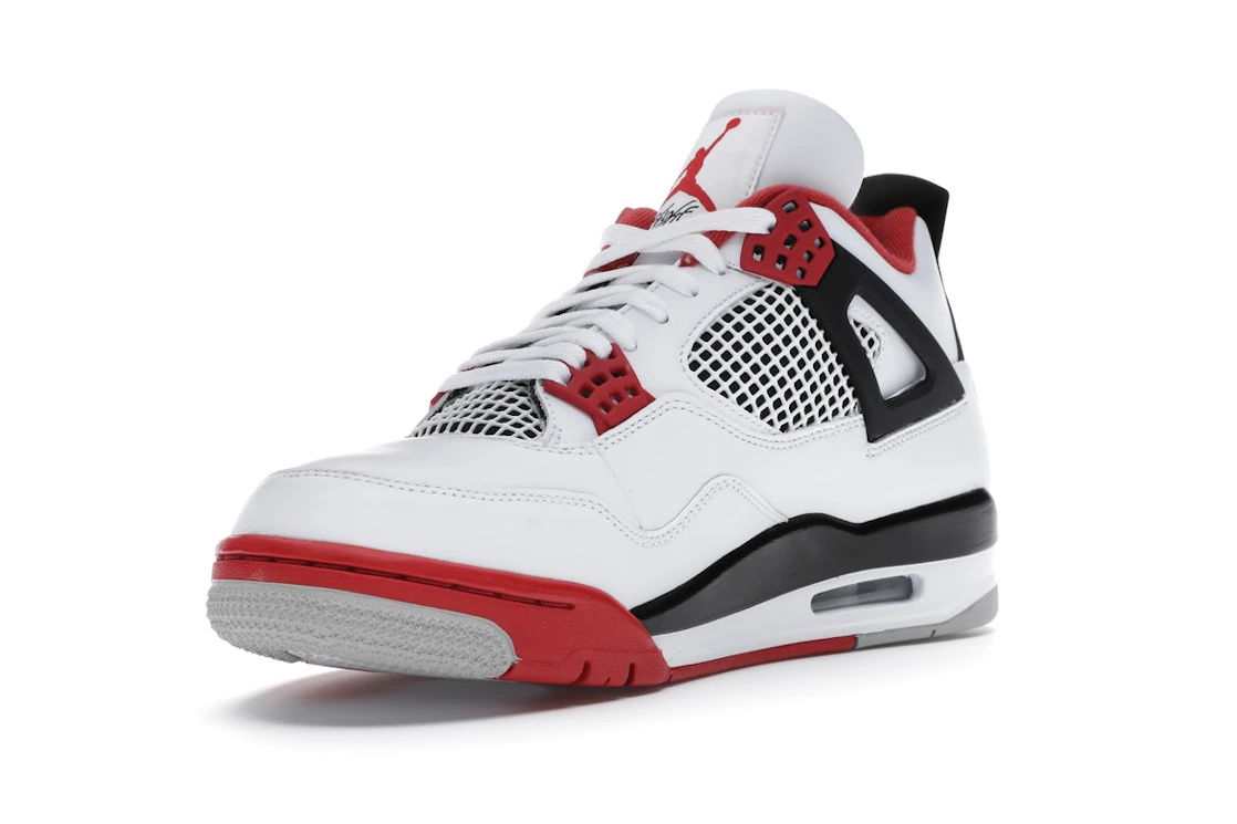Vue 14 de Jordan 4 Retro Fire Red (2020)
