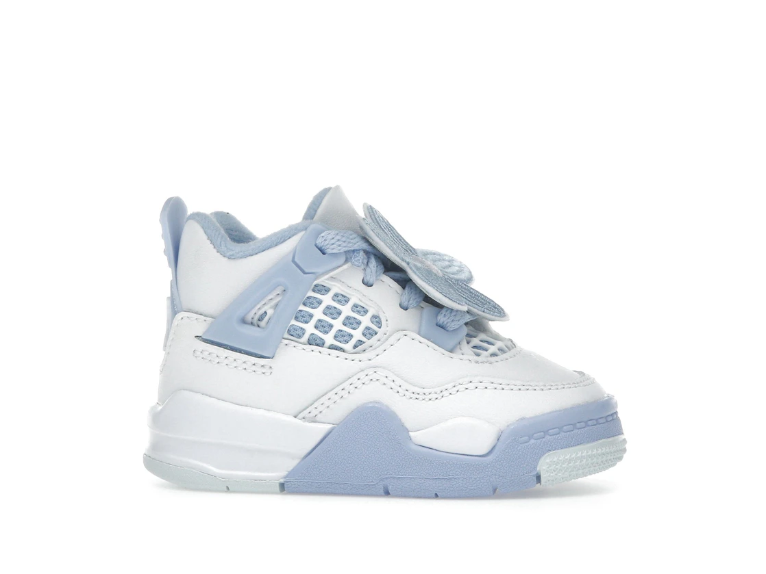 Vue 2 de Jordan 4 Retro Forget Me Not (TD)