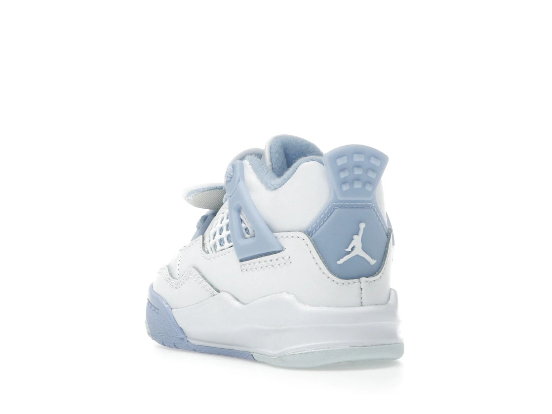 Vue 25 de Jordan 4 Retro Forget Me Not (TD)