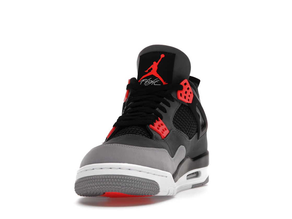 Vue 12 de Jordan 4 Retro Infrared