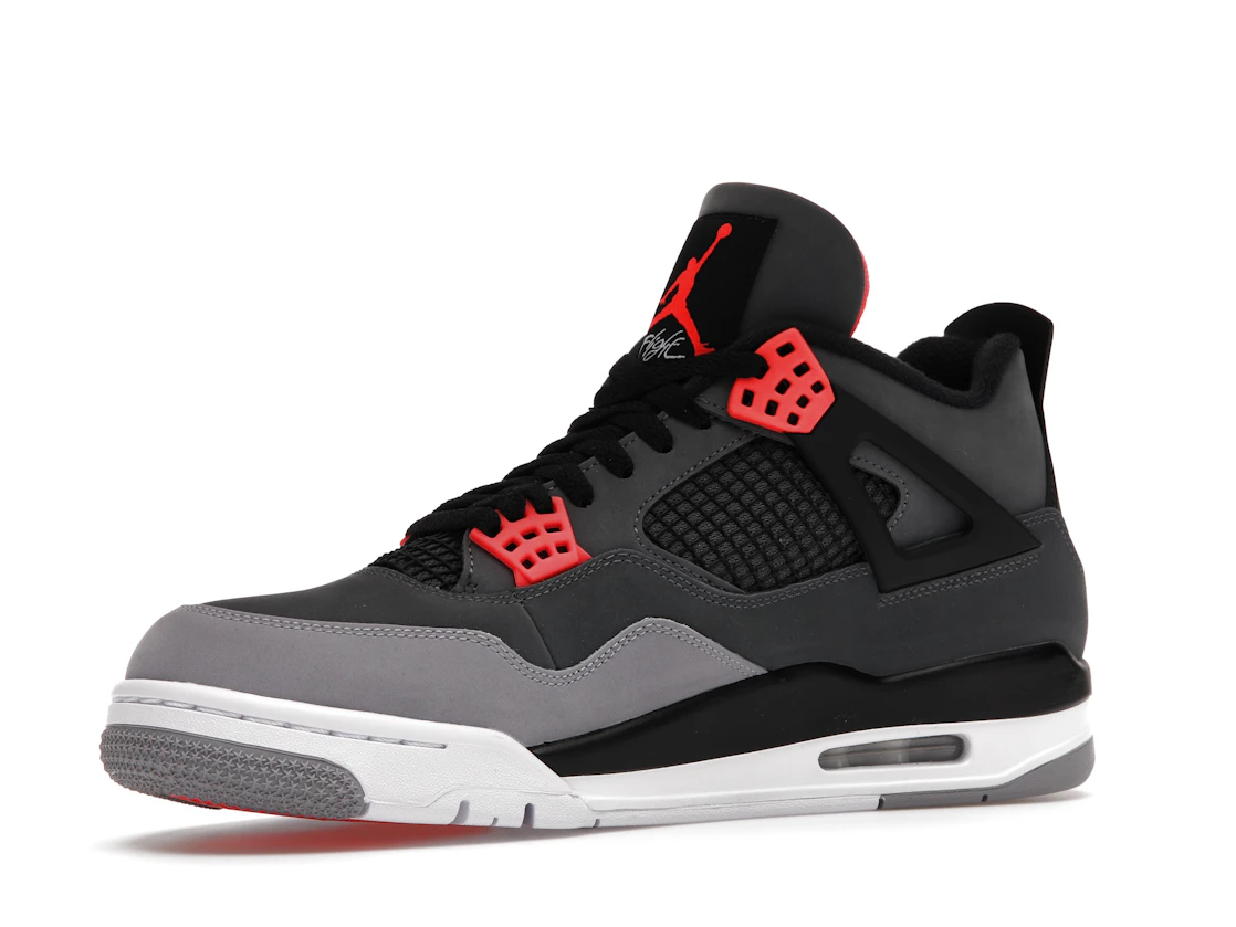 Vue 16 de Jordan 4 Retro Infrared