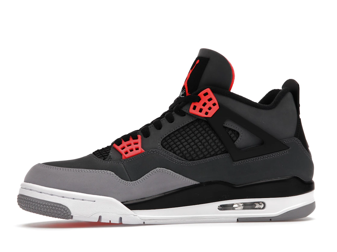 Vue 18 de Jordan 4 Retro Infrared