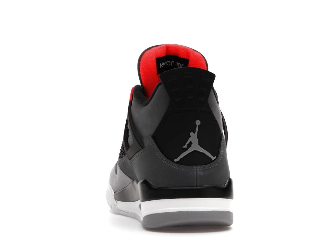 Vue 27 de Jordan 4 Retro Infrared