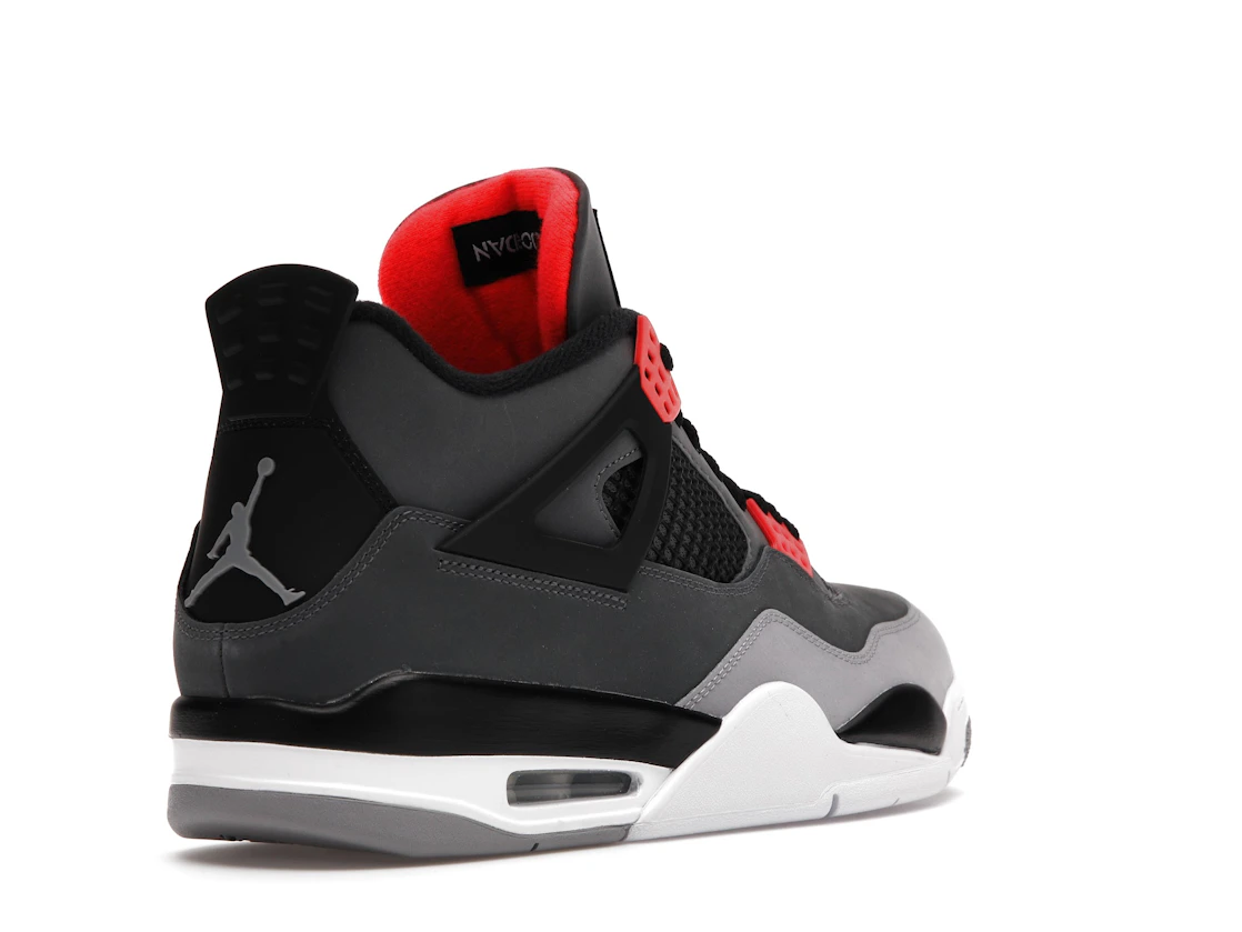 Vue 32 de Jordan 4 Retro Infrared