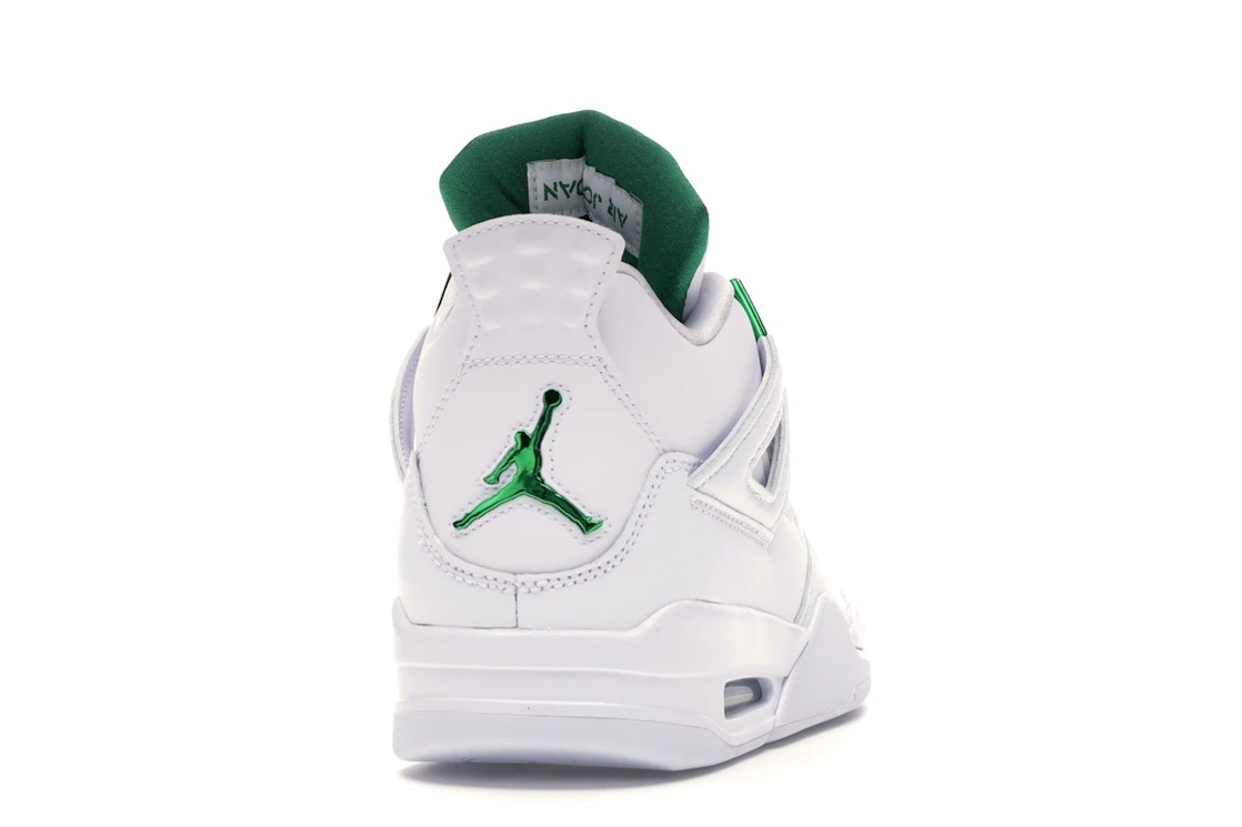 Vue 29 de Jordan 4 Retro Metallic Green