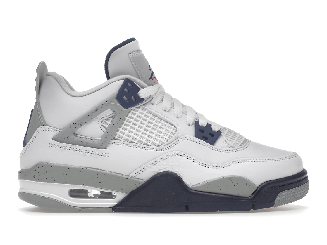 Vue 1 de Jordan 4 Retro Midnight Navy (GS)