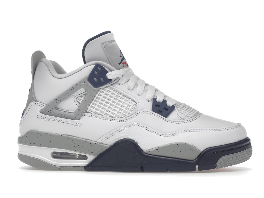 Vue 2 de Jordan 4 Retro Midnight Navy (GS)