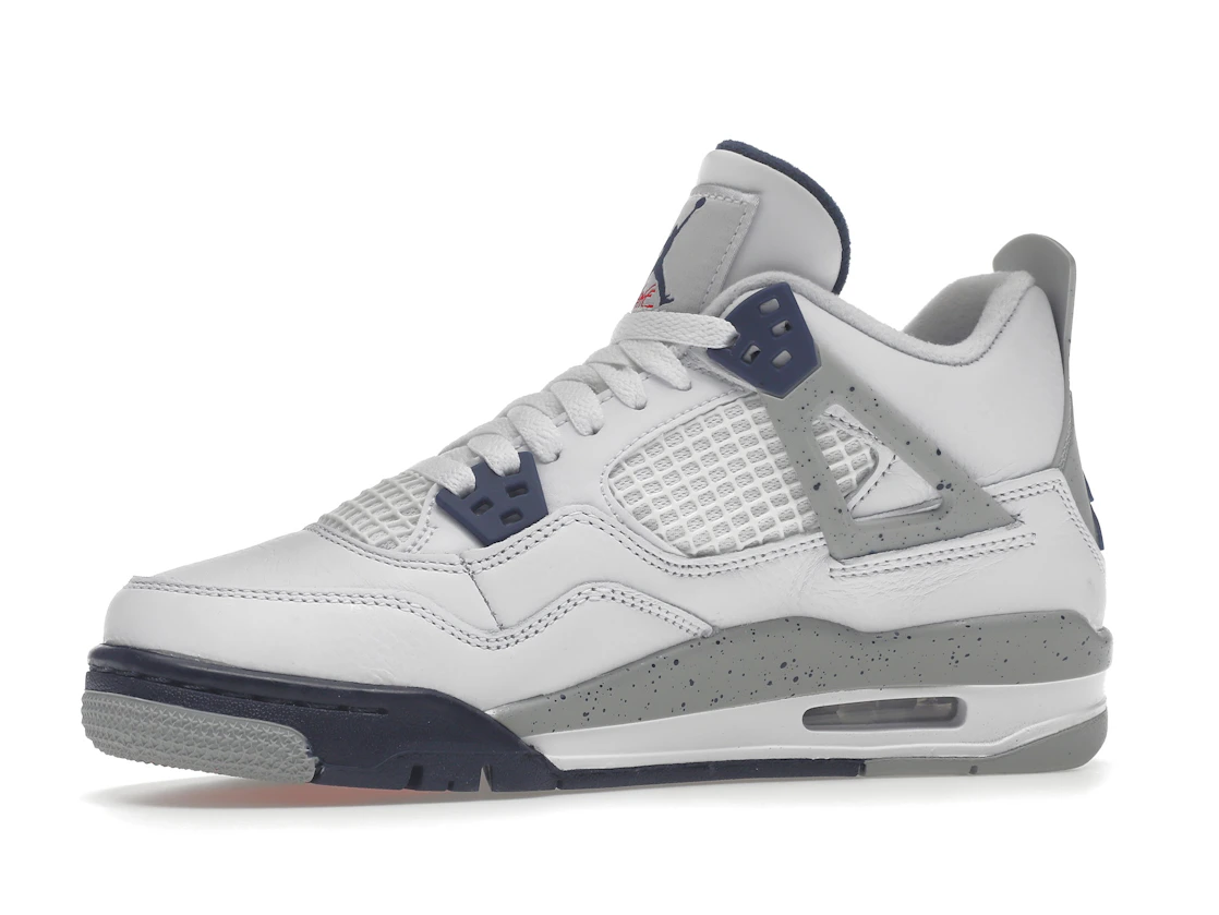 Vue 17 de Jordan 4 Retro Midnight Navy (GS)