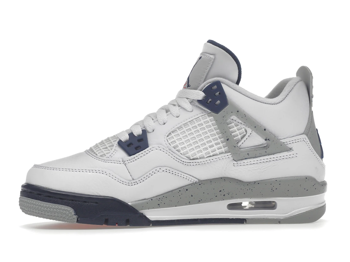 Vue 18 de Jordan 4 Retro Midnight Navy (GS)