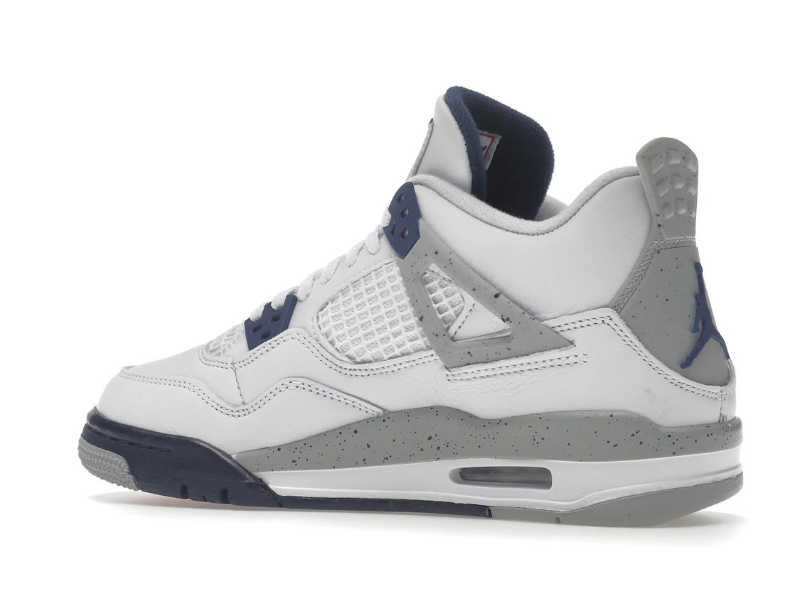 Vue 22 de Jordan 4 Retro Midnight Navy (GS)
