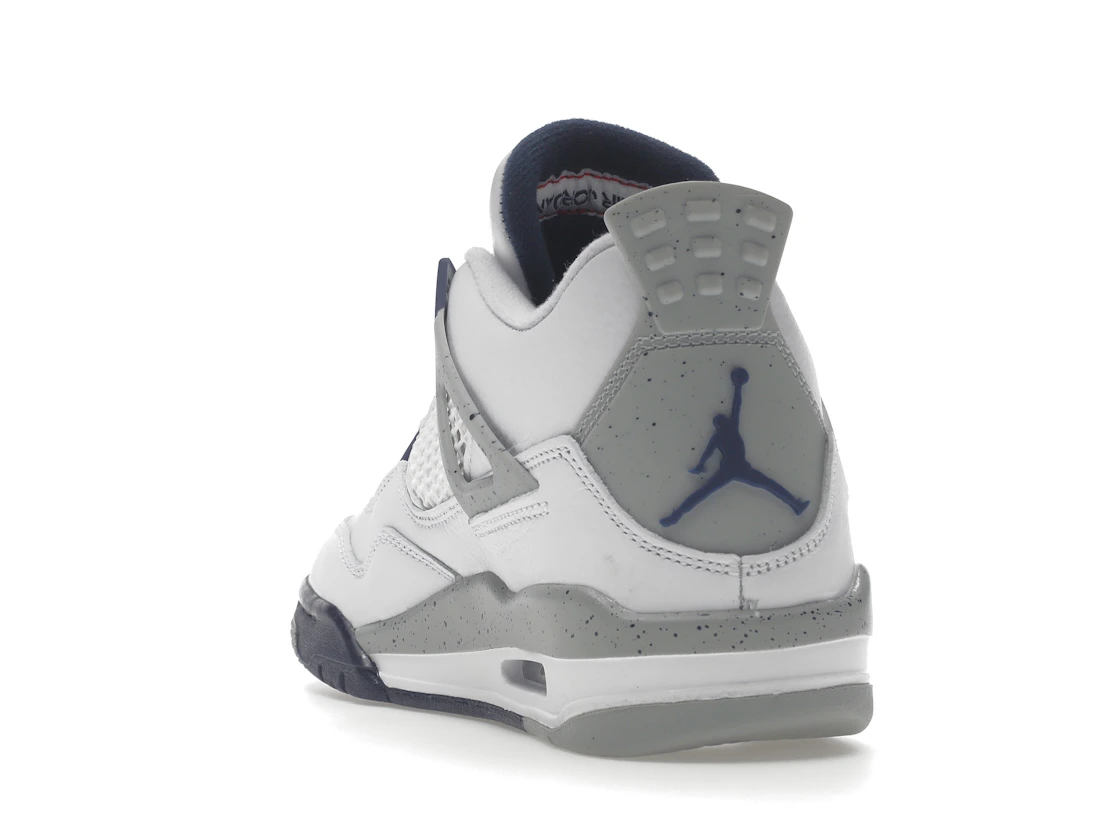 Vue 26 de Jordan 4 Retro Midnight Navy (GS)