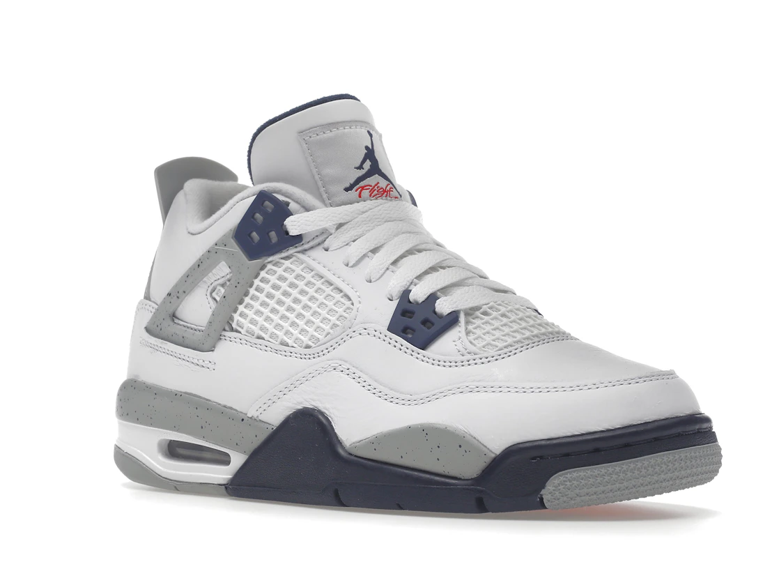 Vue 5 de Jordan 4 Retro Midnight Navy (GS)