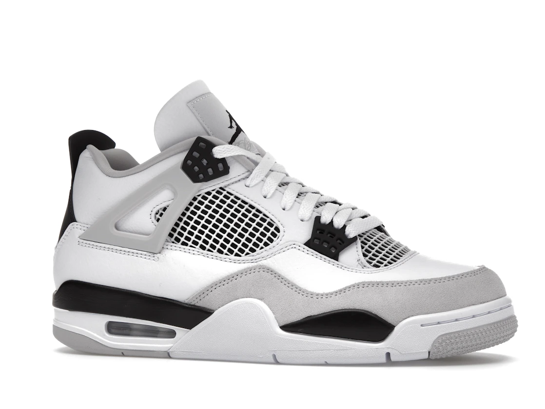 Vue 3 de Jordan 4 Retro Military Black