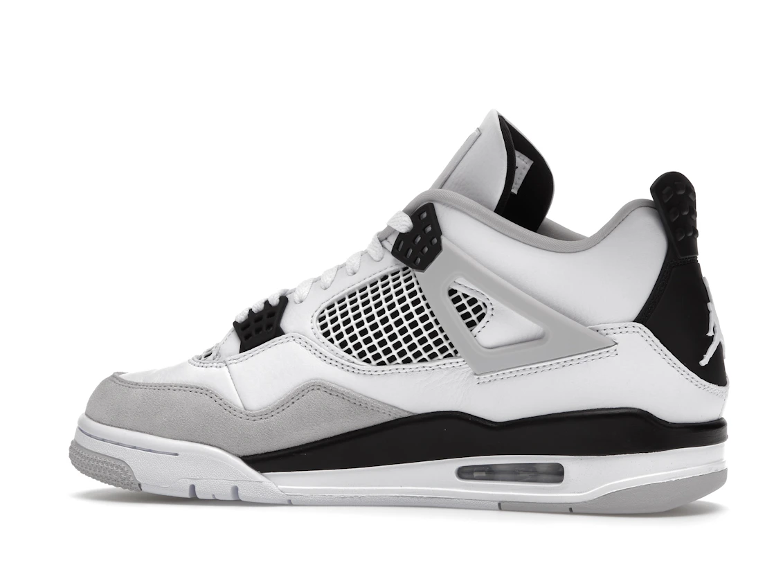 Vue 21 de Jordan 4 Retro Military Black
