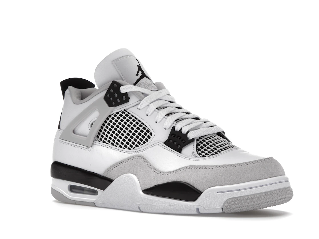 Vue 5 de Jordan 4 Retro Military Black