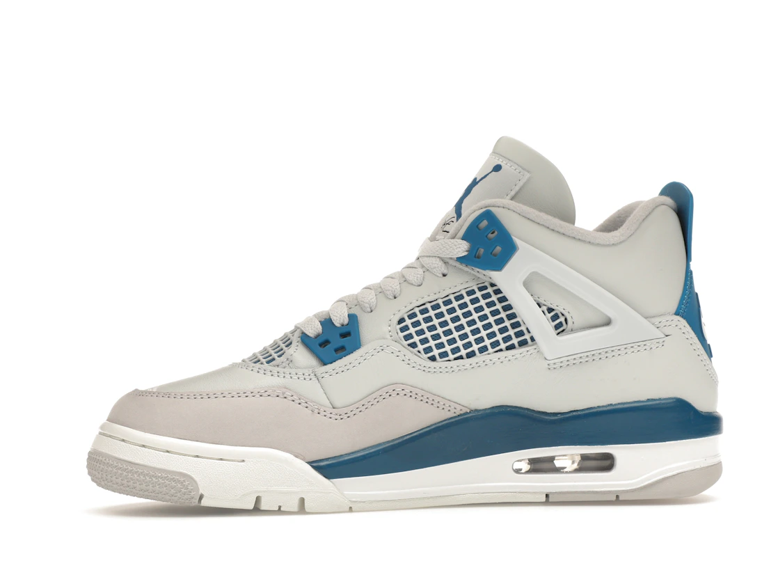 Vue 18 de Jordan 4 Retro Military Blue (2024) (GS)