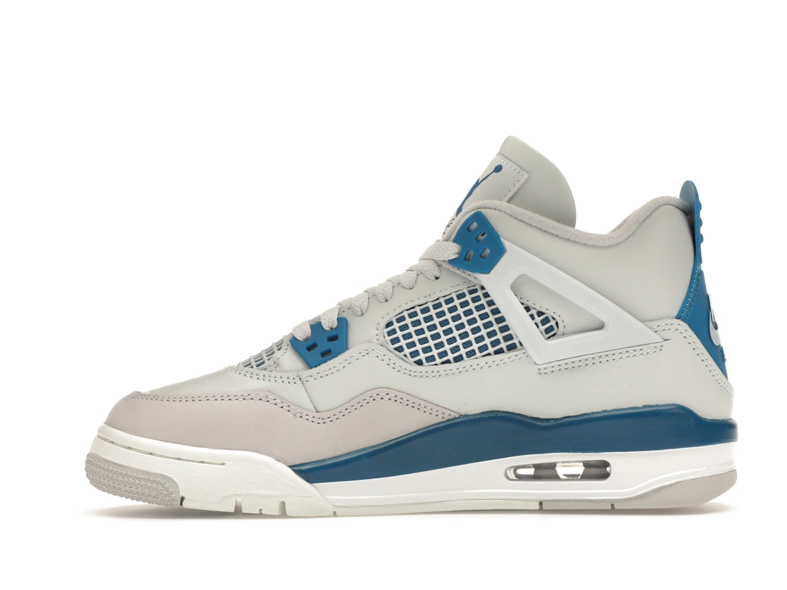 Vue 19 de Jordan 4 Retro Military Blue (2024) (GS)