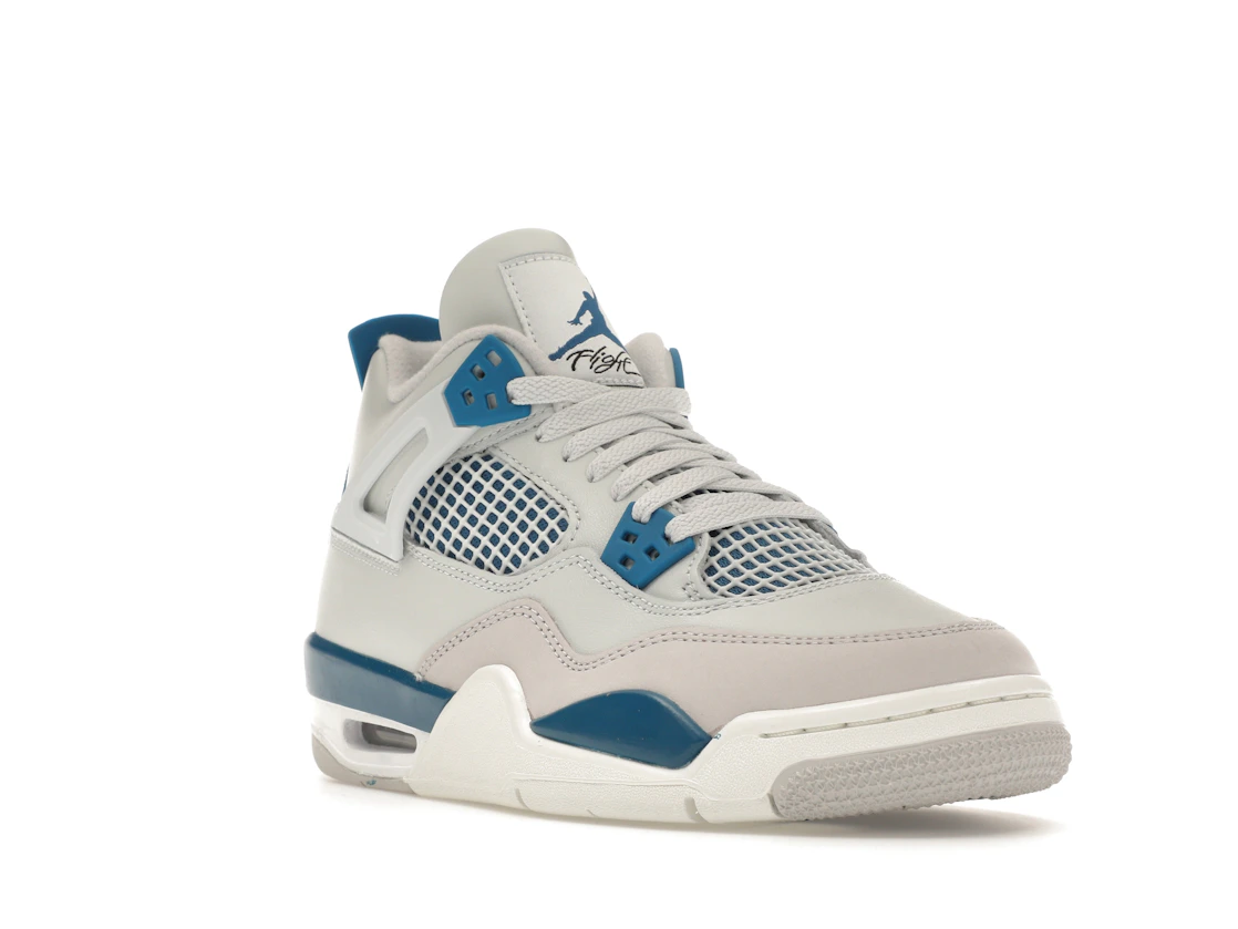 Vue 6 de Jordan 4 Retro Military Blue (2024) (GS)