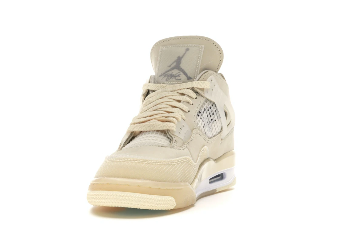 Vue 12 de Jordan 4 Retro Off-White Sail 
