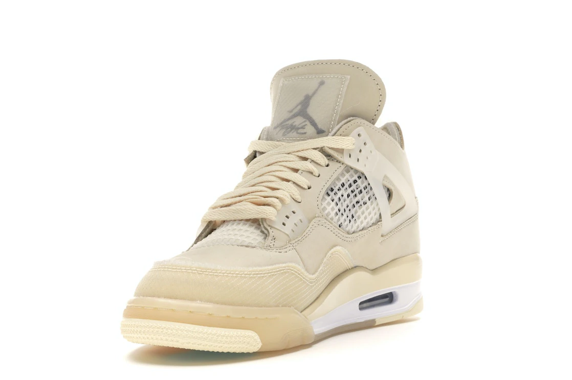 Vue 13 de Jordan 4 Retro Off-White Sail 