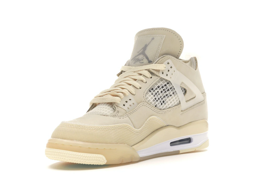 Vue 14 de Jordan 4 Retro Off-White Sail 