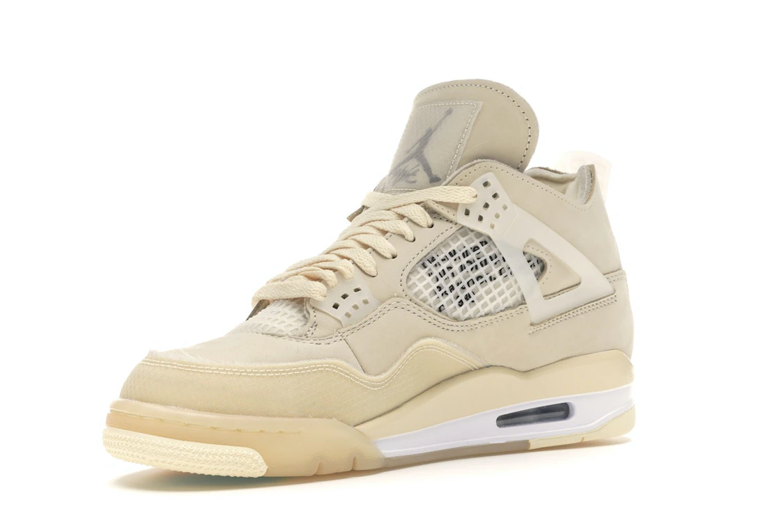 Vue 15 de Jordan 4 Retro Off-White Sail 