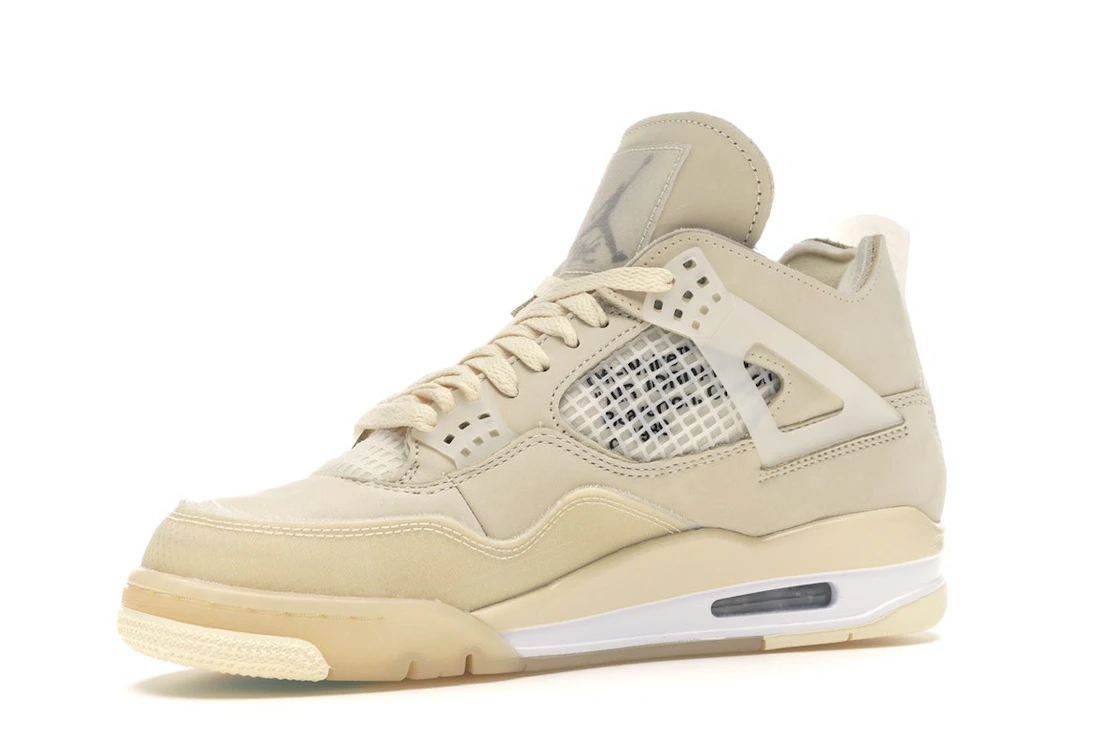 Vue 16 de Jordan 4 Retro Off-White Sail 
