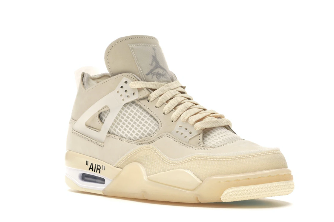 Vue 5 de Jordan 4 Retro Off-White Sail 