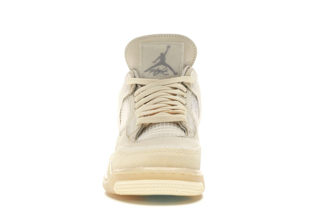 Vue 10 de Jordan 4 Retro Off-White Sail 