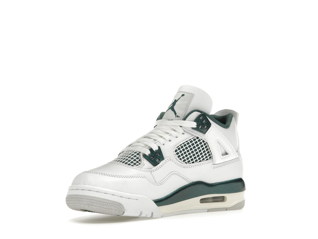 Vue 15 de Jordan 4 Retro Oxidized Green (GS)