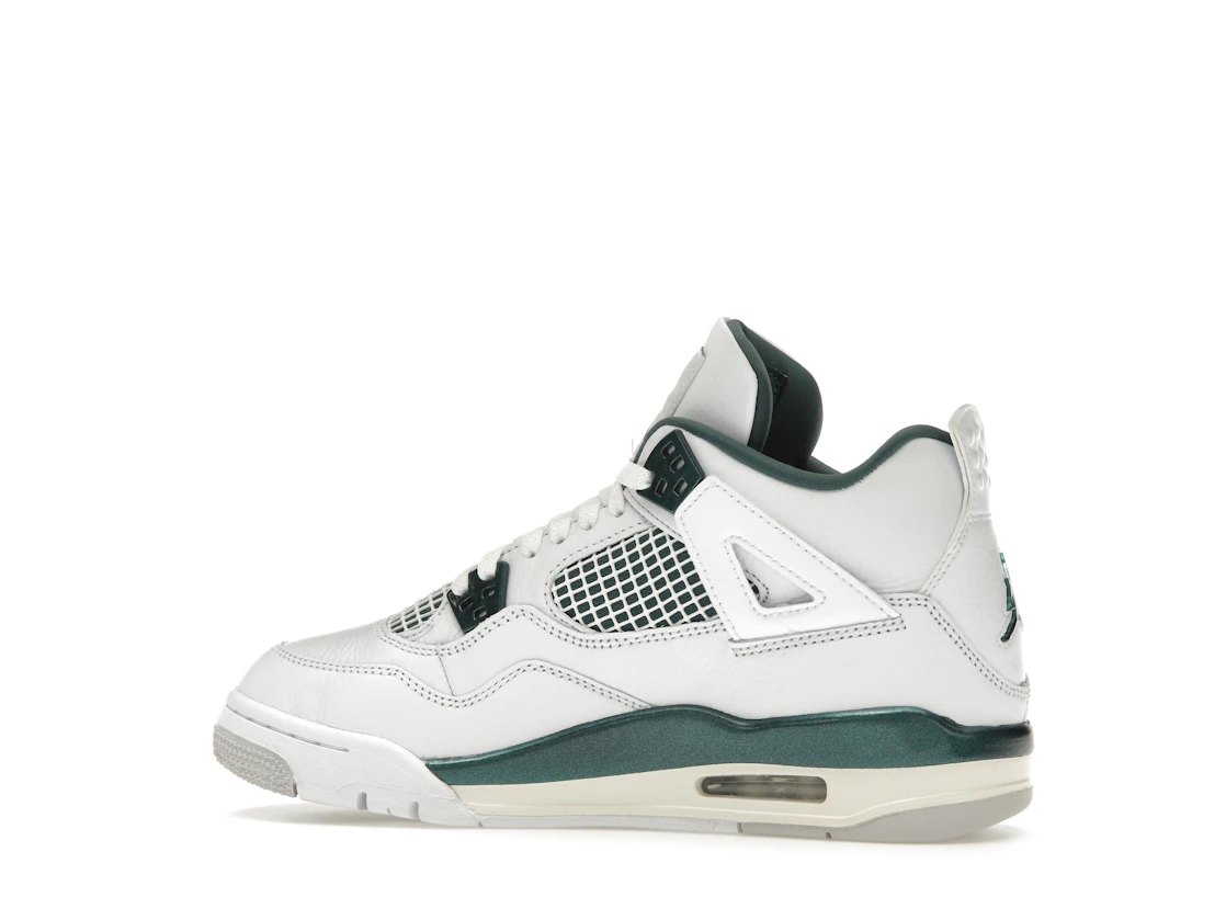 Vue 21 de Jordan 4 Retro Oxidized Green (GS)