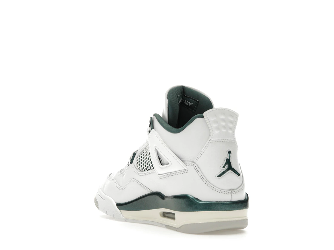 Vue 25 de Jordan 4 Retro Oxidized Green (GS)
