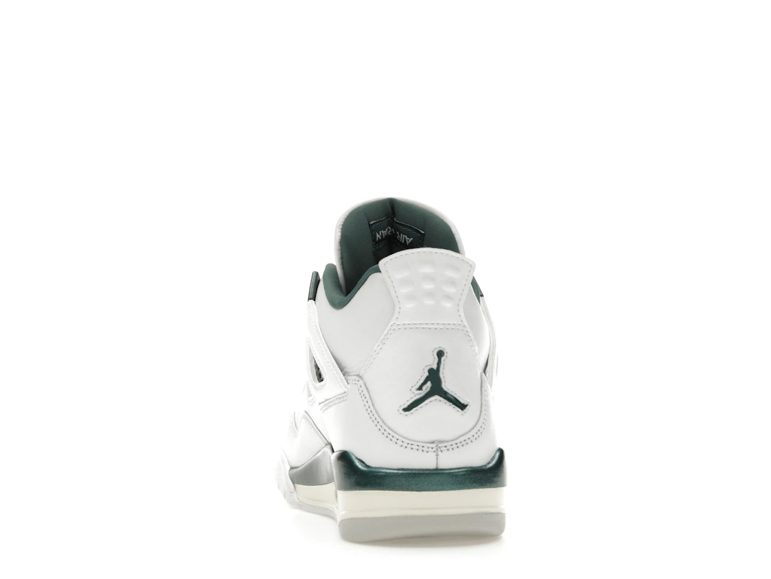 Vue 27 de Jordan 4 Retro Oxidized Green (GS)