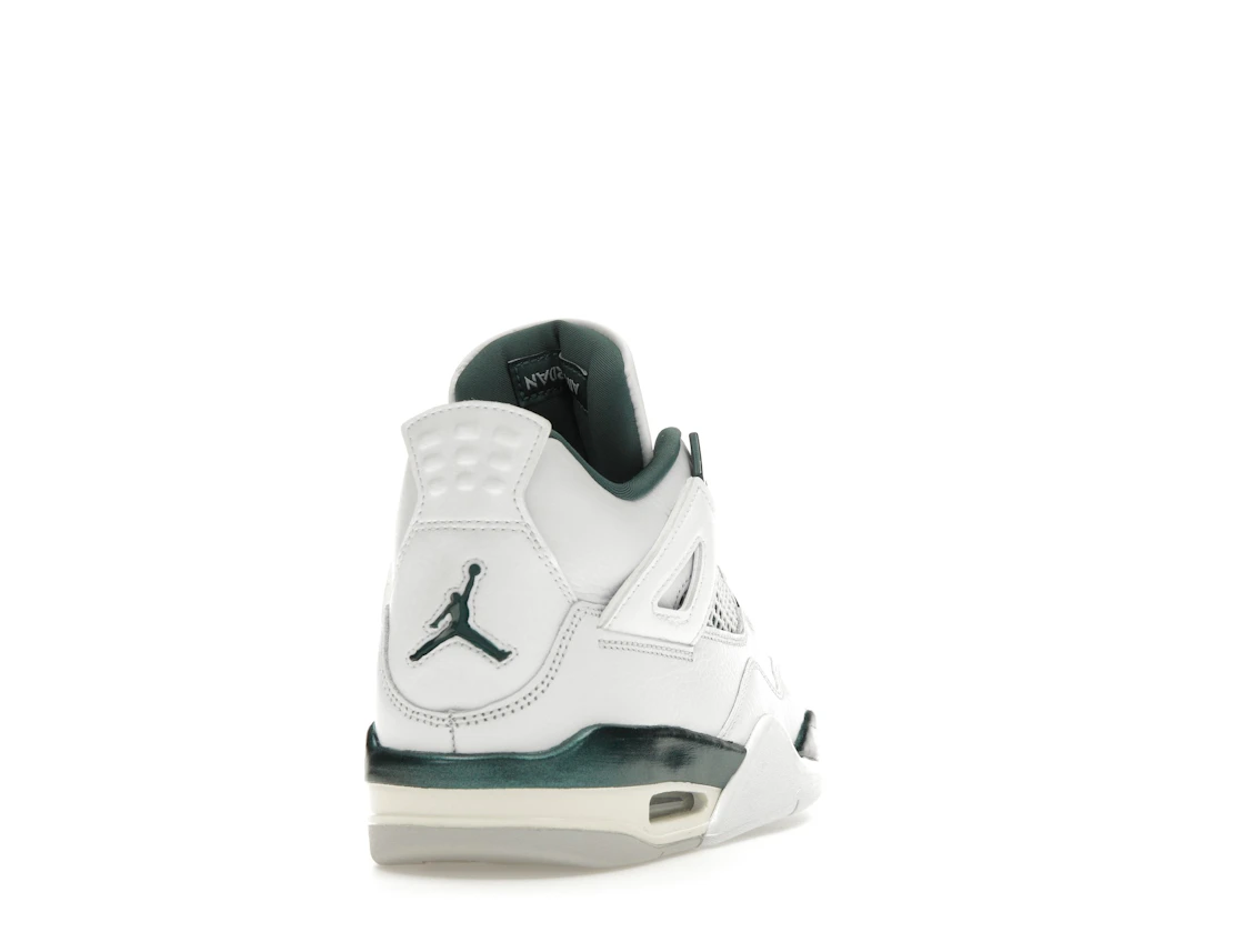 Vue 30 de Jordan 4 Retro Oxidized Green (GS)