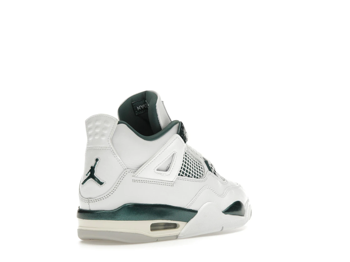 Vue 32 de Jordan 4 Retro Oxidized Green (GS)