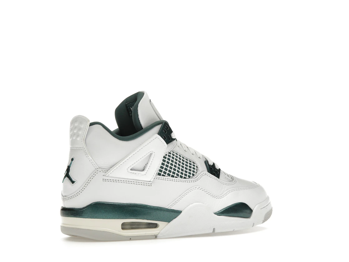 Vue 34 de Jordan 4 Retro Oxidized Green (GS)