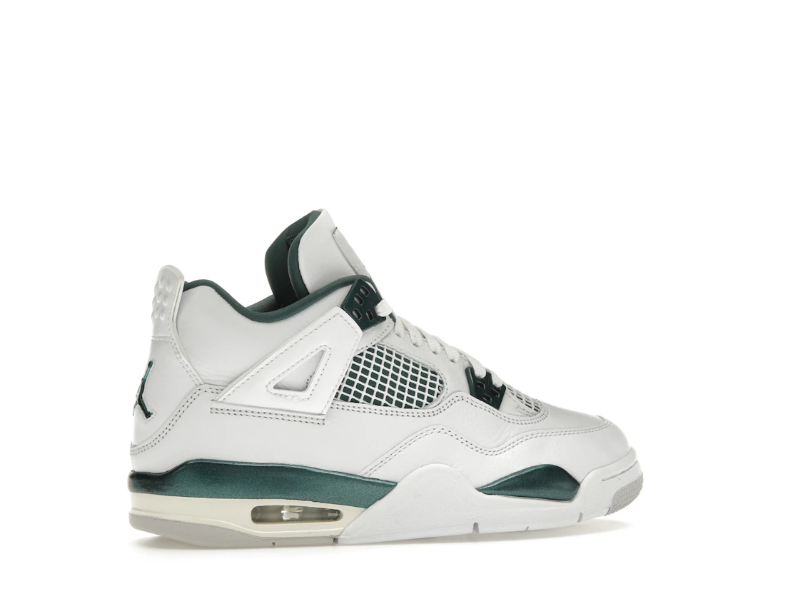 Vue 35 de Jordan 4 Retro Oxidized Green (GS)