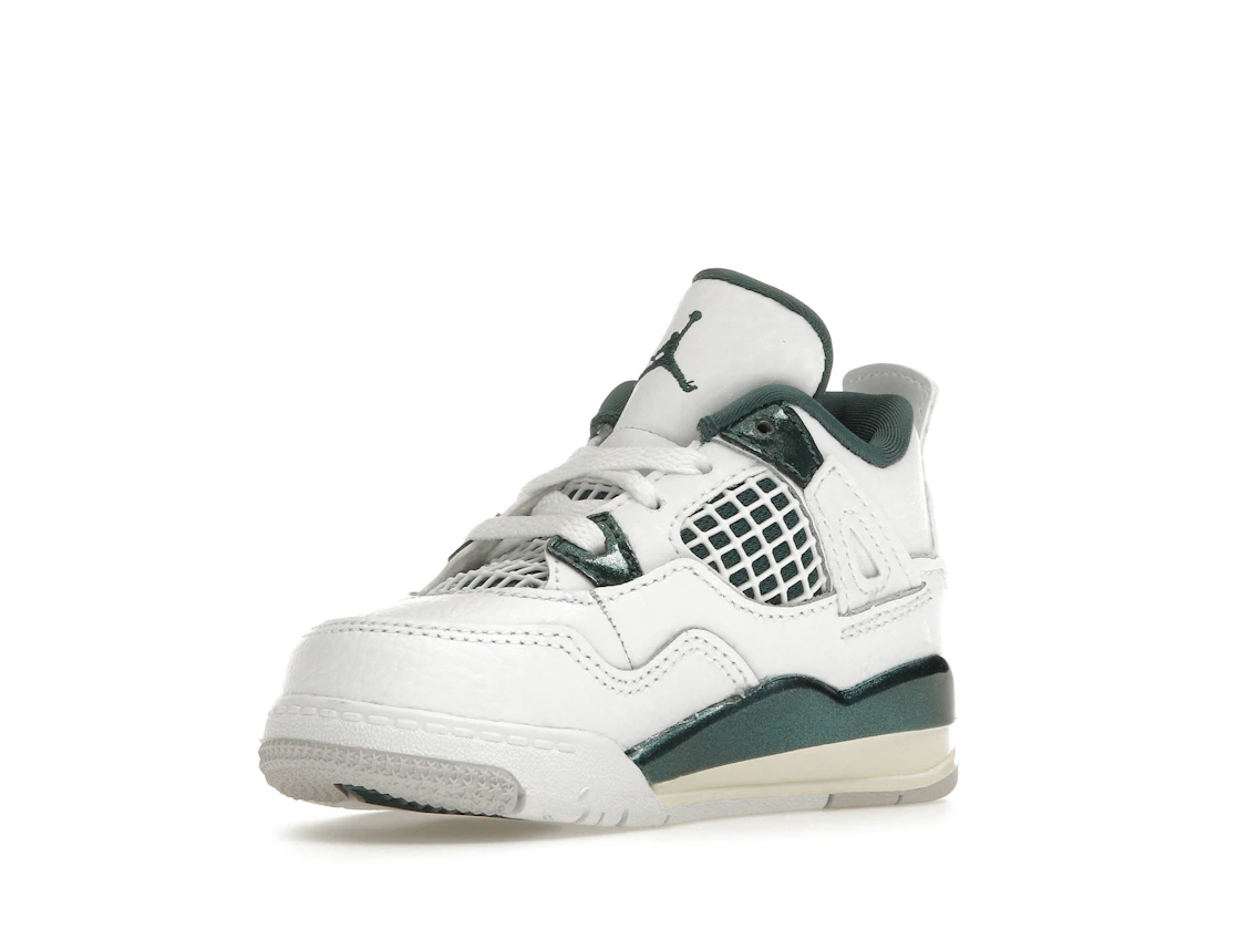 Vue 15 de Jordan 4 Retro Oxidized Green (TD)