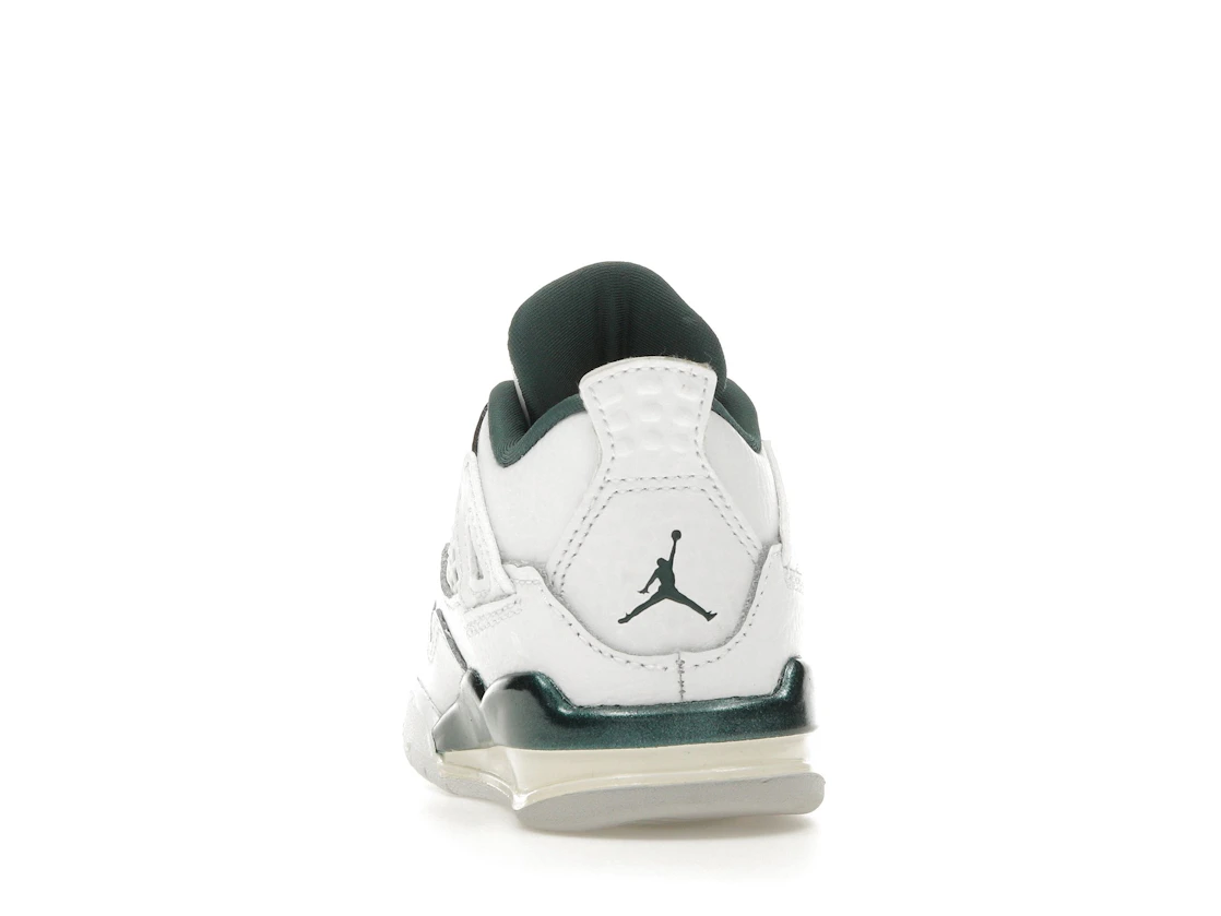 Vue 27 de Jordan 4 Retro Oxidized Green (TD)